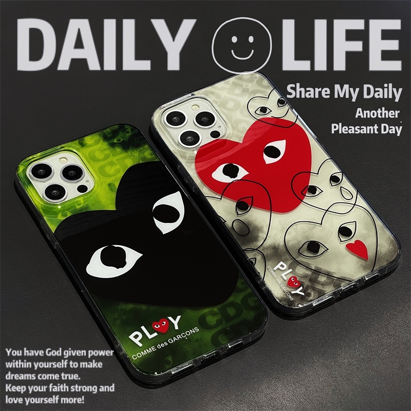 Play Hard Case Tpu Shockproof Anti Jatuh Bentuk Hati Untuk Iphone 11 12 13pro 11PROMAX