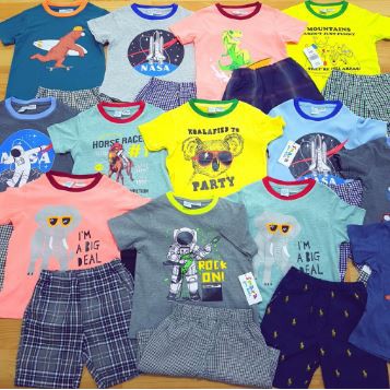 BAJU ANAK LAKI-LAKI / SETELAN ANAK COWO  SMARA FOR KIDS SB KOTAK