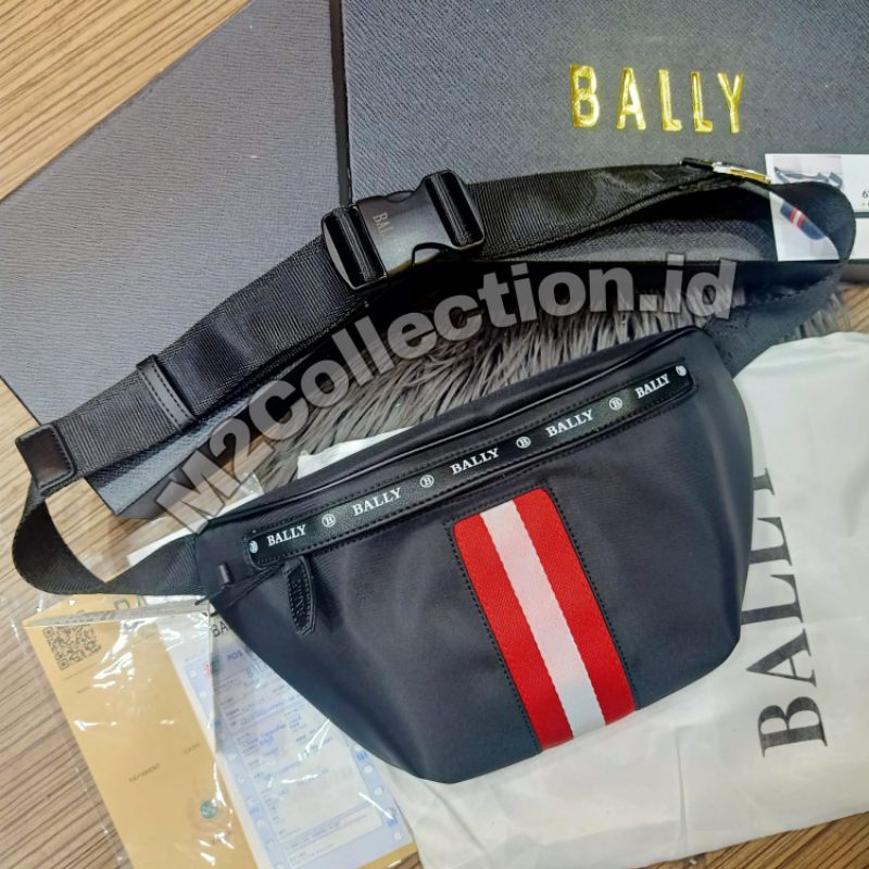 Waistbag Bally List Tas Pinggang Belt Bag Premium Quality