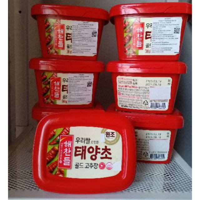

Gochujang HAECHANDLE/YEONGDONG Hot Pepper Paste 500G Bumbu Korea