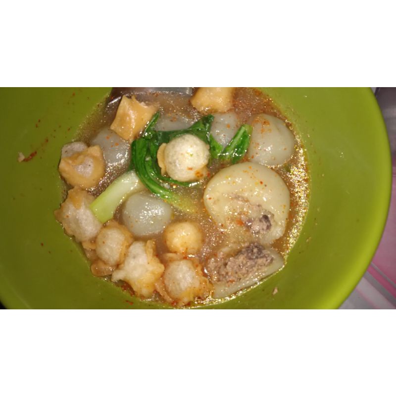 

bakso aci ati ampela dan tempe