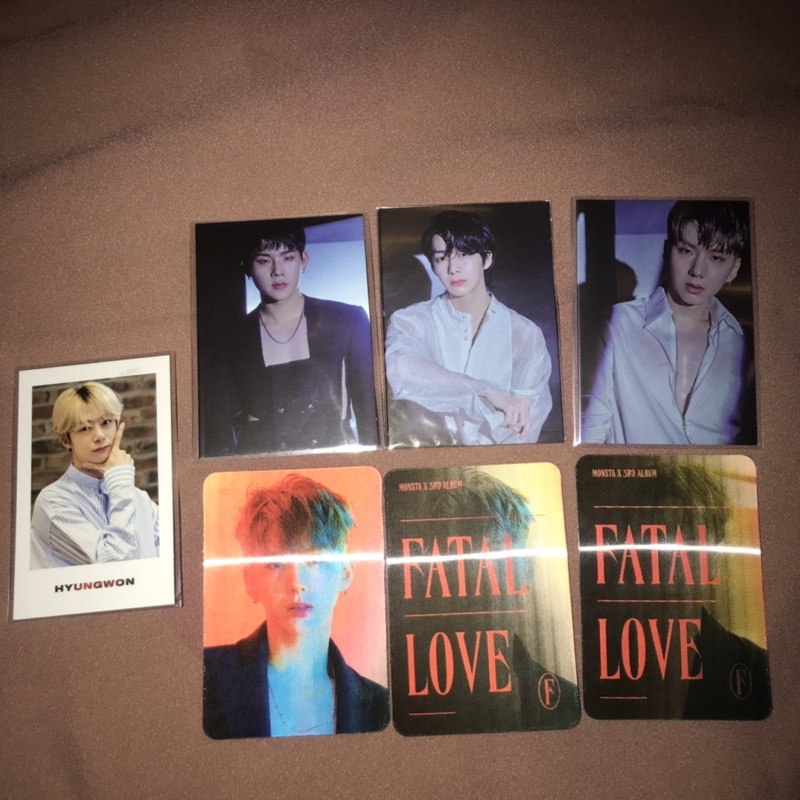 MONSTA X PHOTOCARD