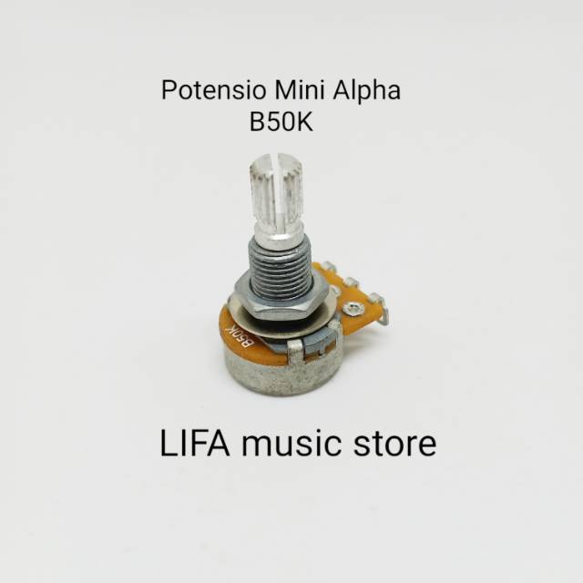 Potensio Guitar Alpha Mini B50K
