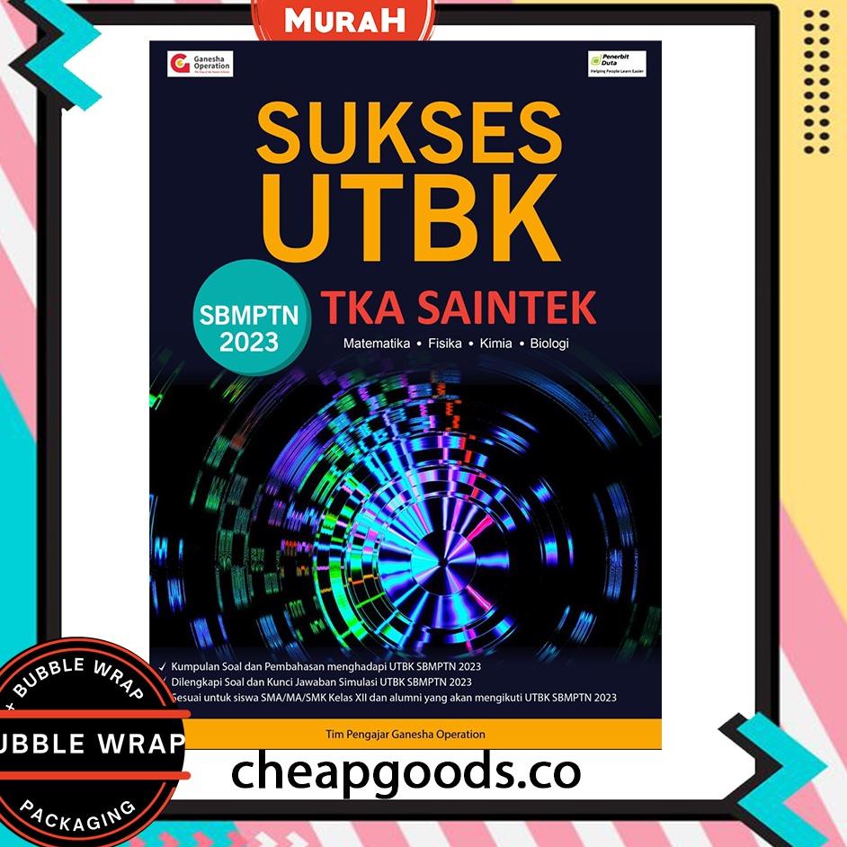 Harga Promo BUKU UTBK SBMPTN GANESHA OPERATION (GO) 2022 TKA SAINTEK - SOSHUM - TPS / BUNDLE | SUKSE
