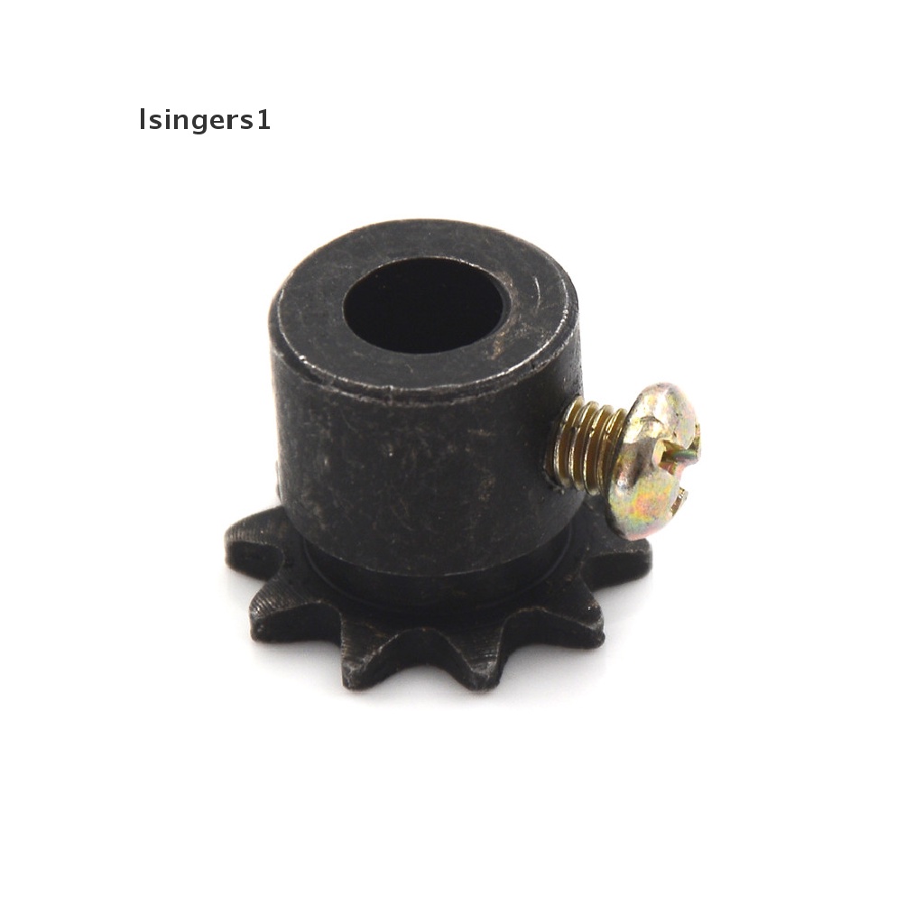 (lsingers1) Rantai Sprocket Motor Pilot 10 Gigi Bahan Metal Ukuran 8mm 10T