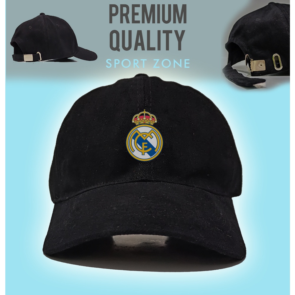 TOPI BASEBALL BOLA FOOTBALL CLUB REAL MADRID MADRIDISTA