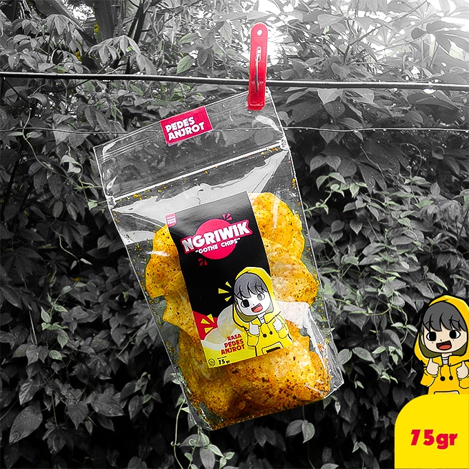 

Keripik Talas Pedas Camilan Kekinian Makanan Ringan Snack Ngriwik 75gr