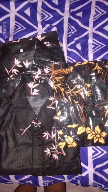 Size M L Xl Xxl Xxxl Bswart Batik Hrb026 Kenongo Hem Pendek Padi Pekalongan M L Xl Batik