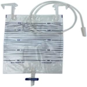 [dijual] Urine Bag Premium With Hanger Cosmomed T-Valve 2000ml / serupa Urobag AlkesRISA