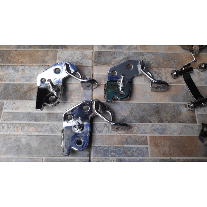 breket bracket standar 1 nouvo z sudah di chrome