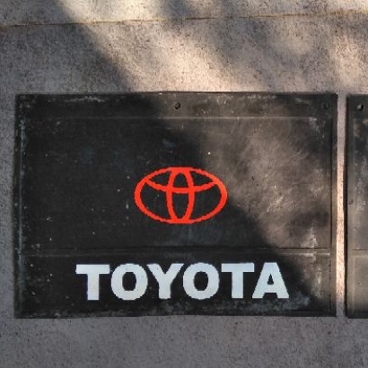 Karpet Lumpur Toyota truk Engkel Truk Dynasaurus Roda Depan belakang Toyota Pick up, engkel , double, Single  roda