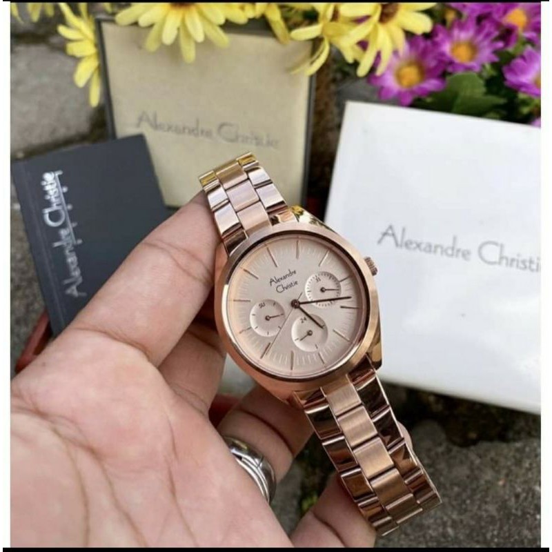 Alexandre Christie Chrono Rosegold