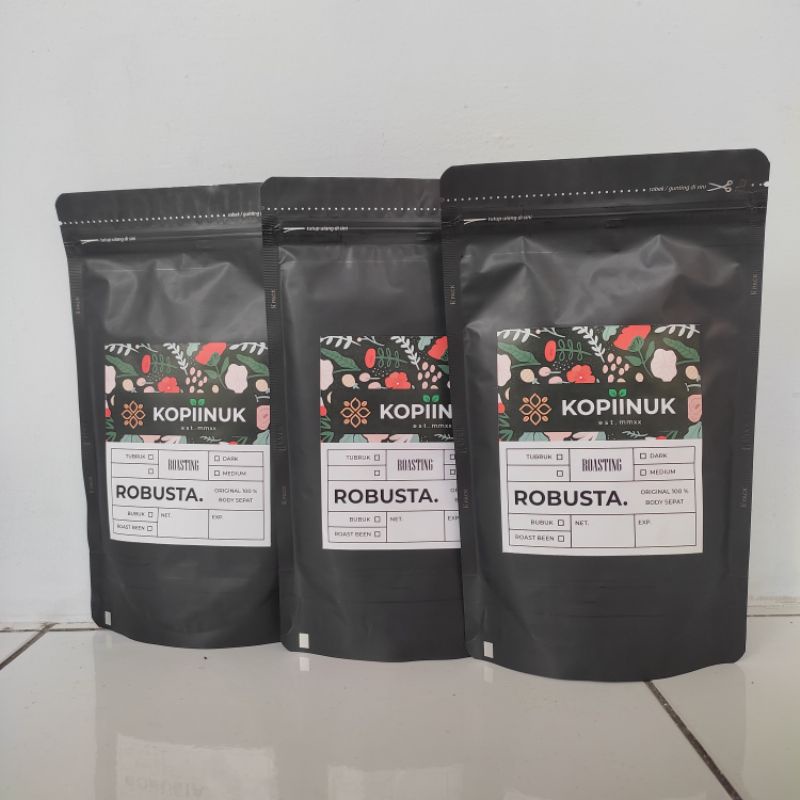 

kopi robusta murni 130 gram
