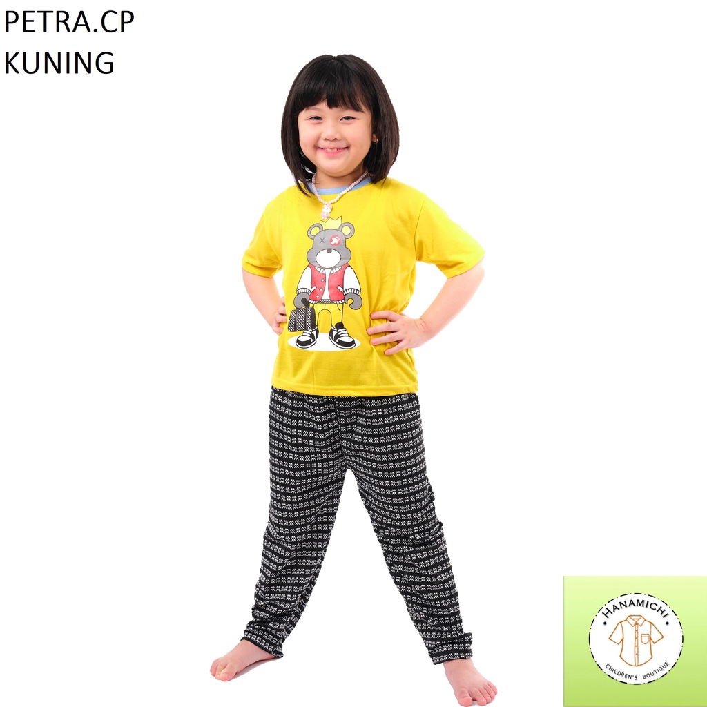 Hanamichi PETRA.CP Baju Tidur Anak Lengan Pendek