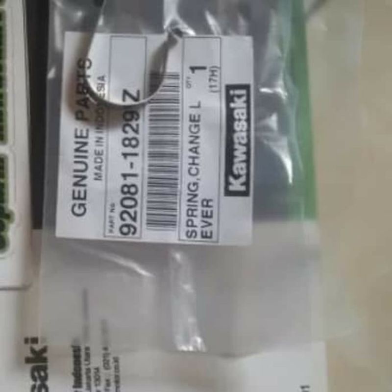 PER U ORIGINAL KAWASAKI/PER OPERAN SPRING U KLX