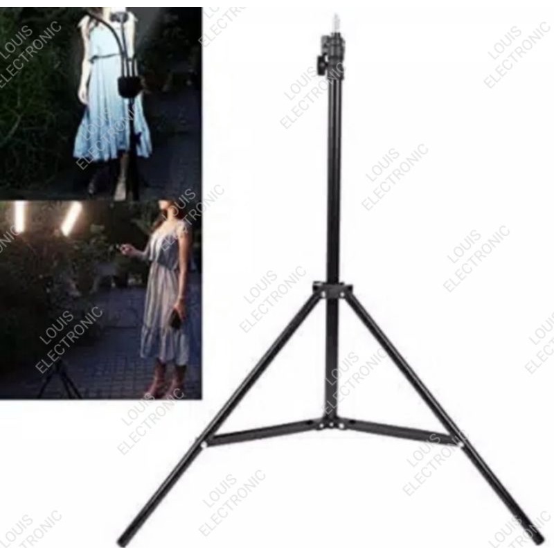 Tripod Standing Thermometer Dinding / Tripod Ring Light Stand 2m