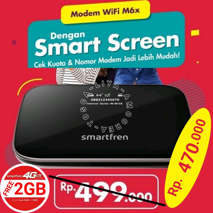 Jaringan Smartfren Mifi Andromax M6x Wifi Router 4g Bisa Jadi