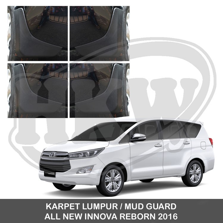 Karpet Lumpur Mud Guard Mobil Innova Reborn