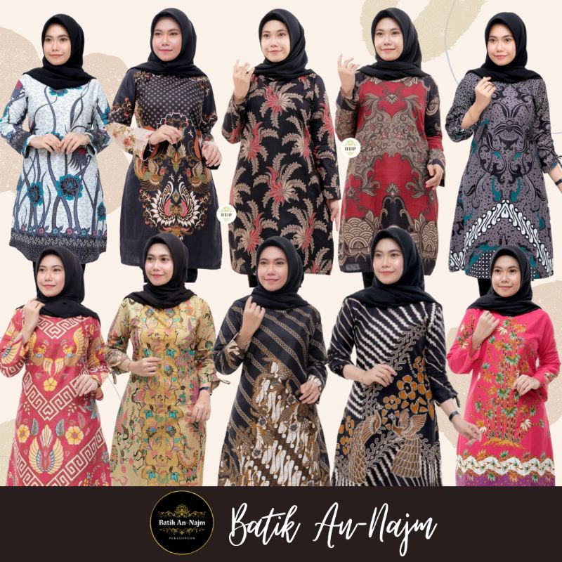BATIK TUNIK ATASAN BATIK MOTIF MERAK TUNIK BATIK BDP20210904