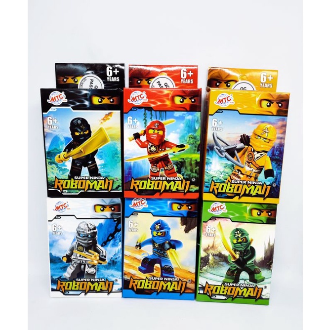 Lego roboman ninja go/ Lego ninja isi 6pcs