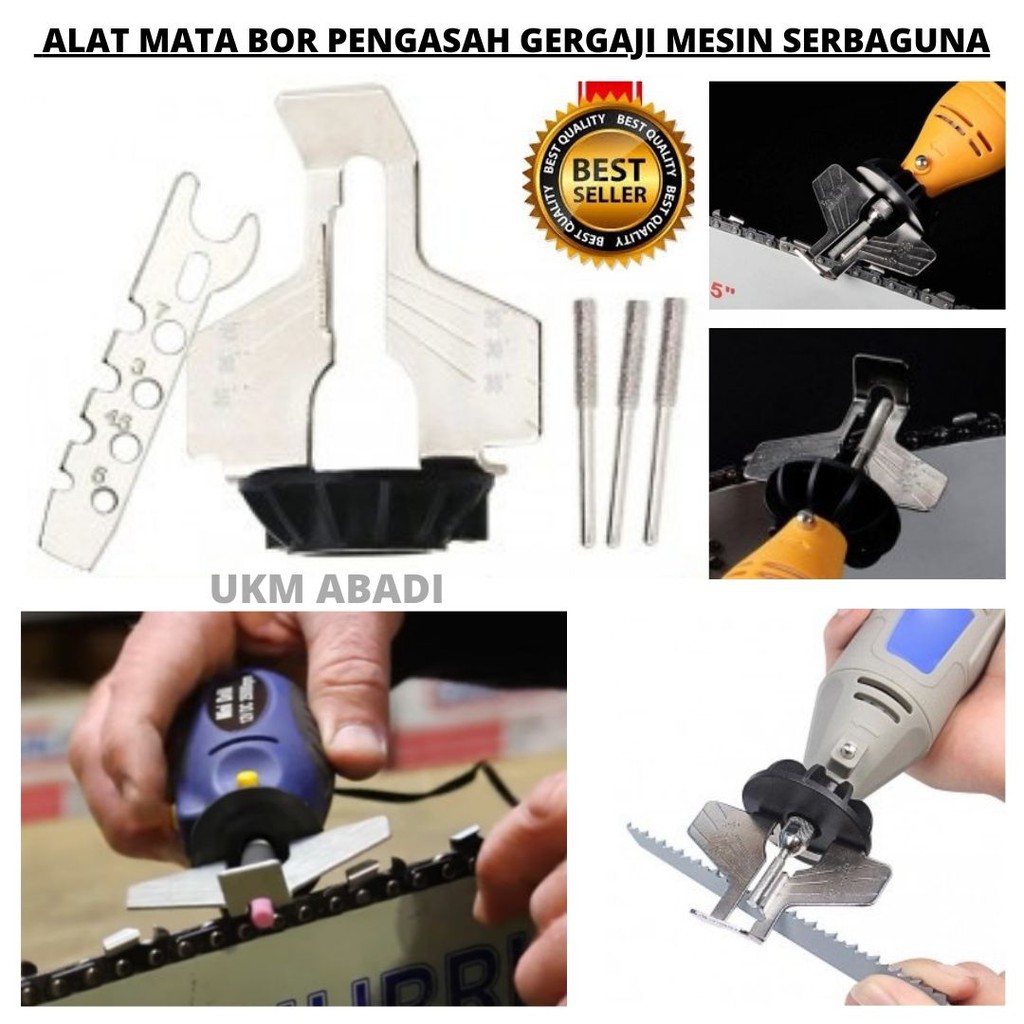 Alat Mata Bor Pengasah Pisau Gergaji Chainsaw Sharpening Tool 111156