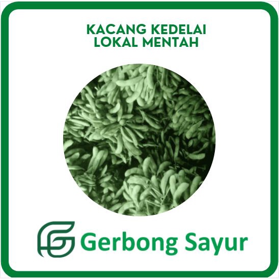 

Kacang Kedelai Lokal Jawa Mentah - 500 gram