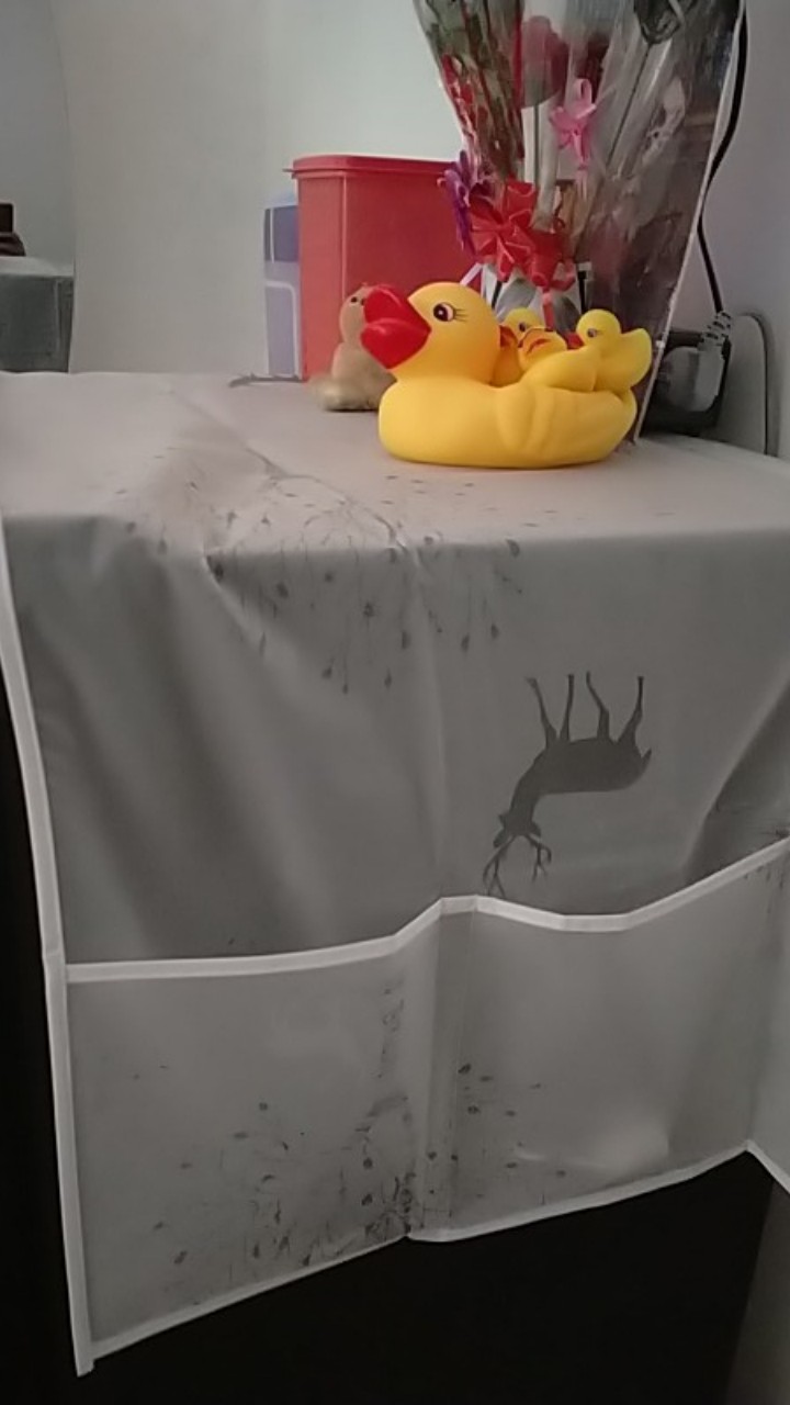 Taplak Kulkas Waterproof Refrigerator Cover Penutup Lemari Es Anti Air