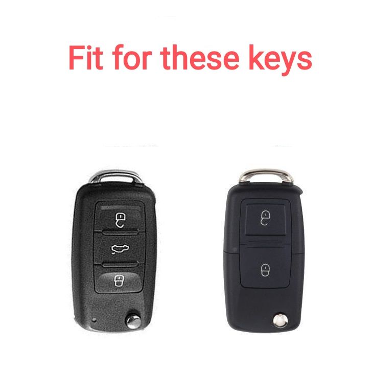 Volkswagen Tide Merek TPU All-inclusive Key Bag Buckle Skoda Key Remote Control Cover Pelindung Aksesoris Mobil