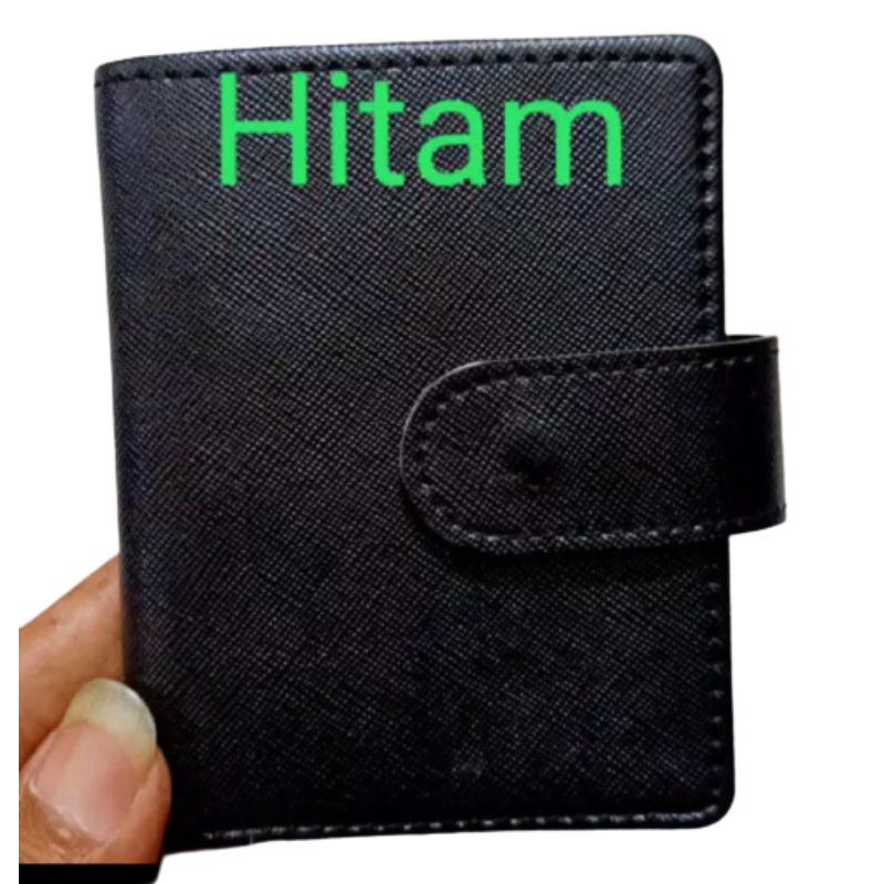 Dompet Kartu 24 slot kartu dan slot uang model kancing