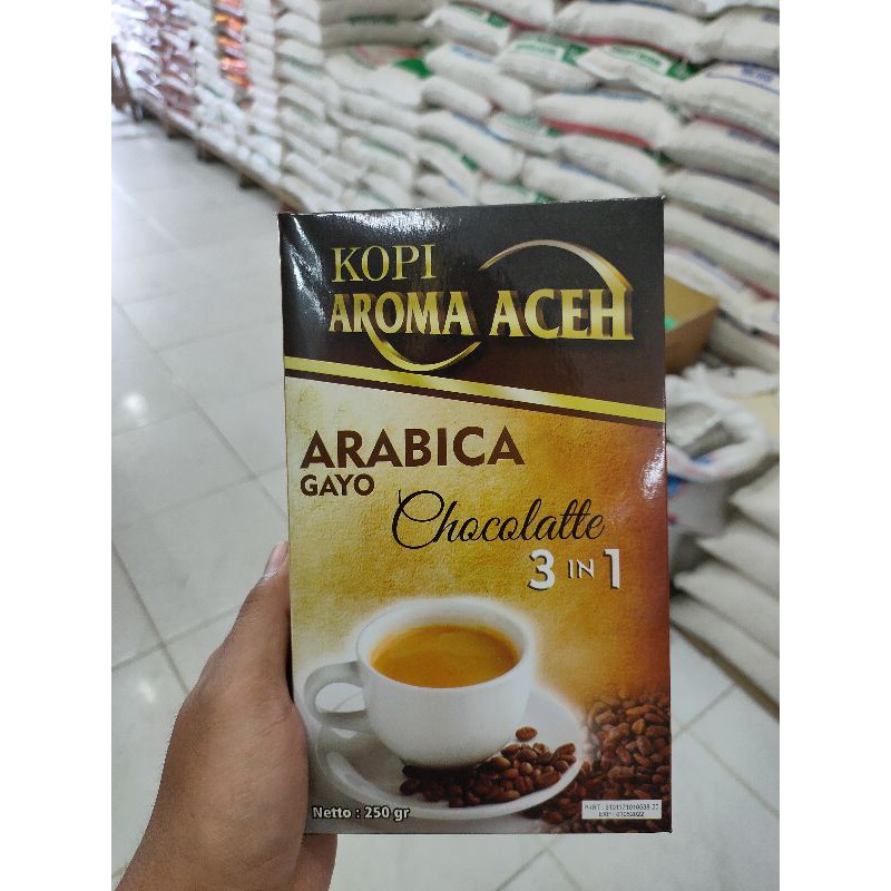 Kopi Arabika Gayo Socolatte 3 In 1 Kopi Campur Coklat Asli Aceh Shopee Indonesia