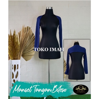 MANSET TANGAN SAMBUNG BOLERO BAHAN SPANDEK PREMIUM BB 45-90KG STANDAR DAN JUMBO/MANSET WANITA BISA COD