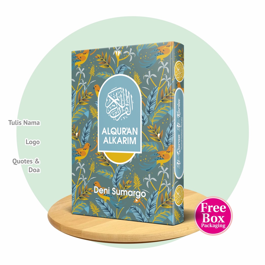 Al Quran Latin Custom Nama orang Kesayanganmu A5