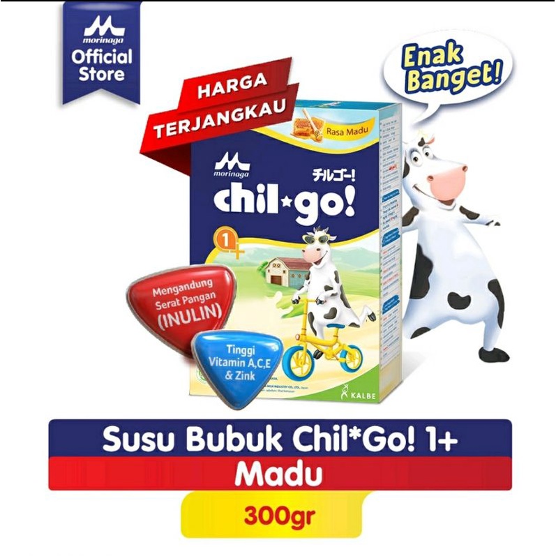 Chilgo Podwer 1+ / 3++ 300 gr [ CGP ]Susu Pertumbuhan Anak Usia 1-3 Tahun