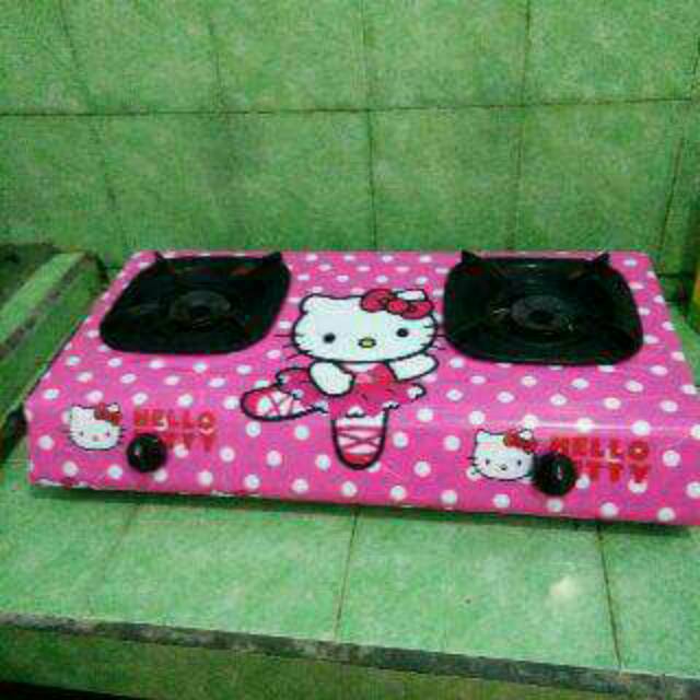 

Stiker kompor hello kitty