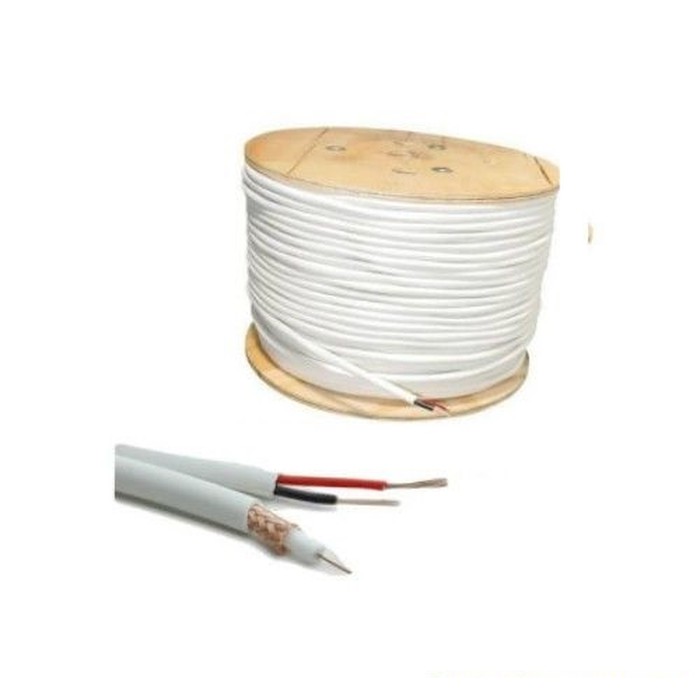 Kabel CCTV Rg59 Anyvision Power rg59P Cable rg 59 1roll 1kotak roll kotak