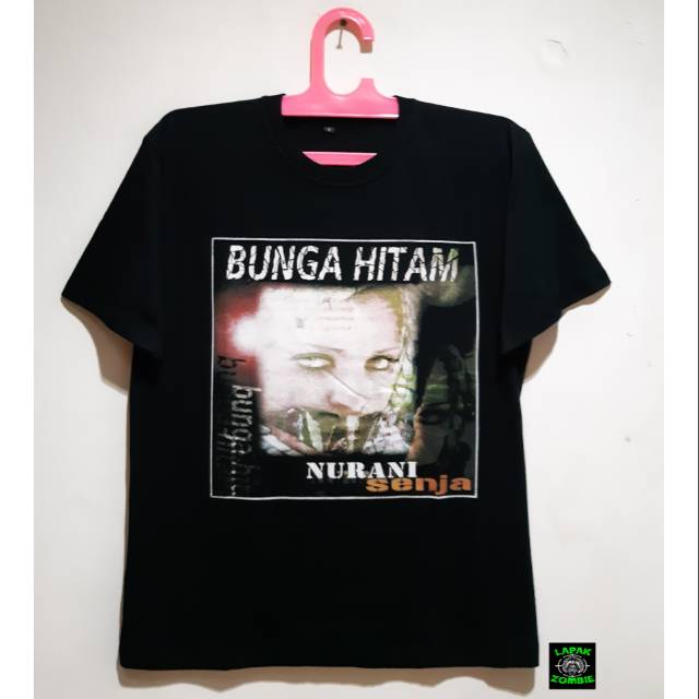 KAOS BAND SI BUNGA HITAM _ nurani senja