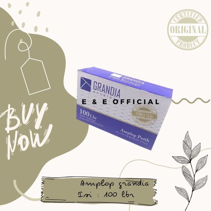 

Produk Unggulan Amplop Polos Grandia / Amplop Putih Bergaransi