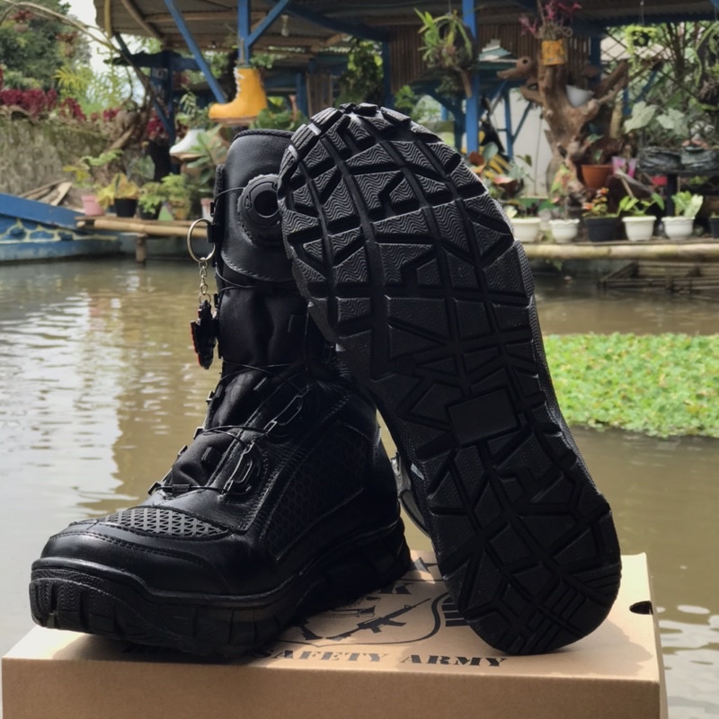 SEPATU PDL BOA TAWON TALI PUTAR