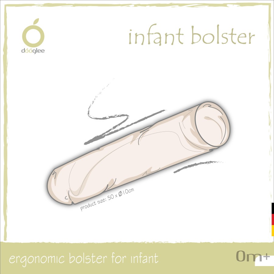 Dooglee CASE INFANT BOLSTER / Sarung Pengganti Guling Dooglee / Sarung Infant Bolster