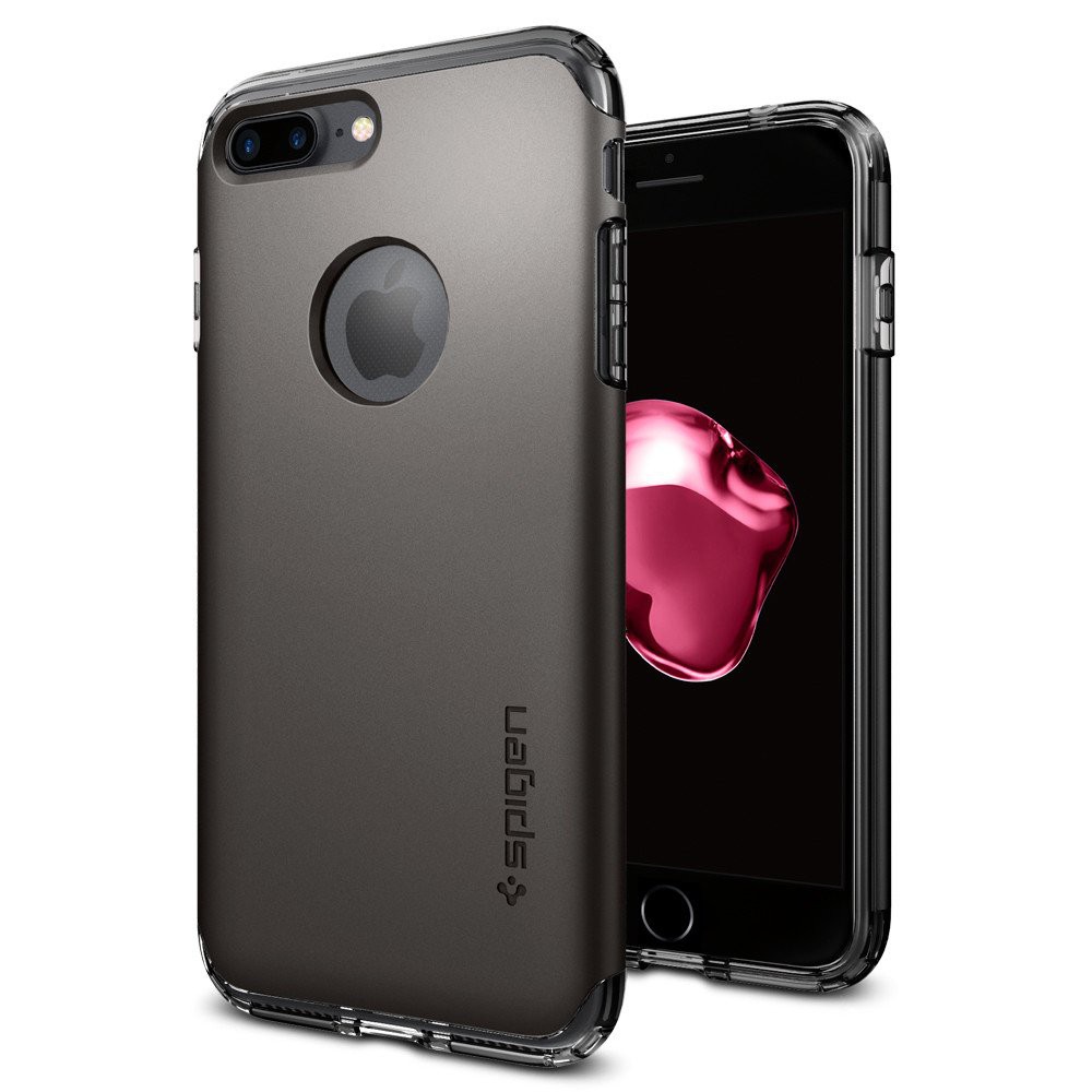 PROMO SPIGEN IPHONE 7 PLUS CASE HYBRID ARMOR - GUNMETAL