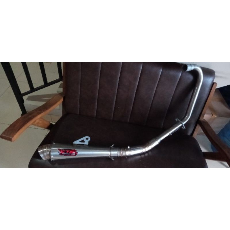 knalpot Cts Muffler leher semian tiger megapro cb