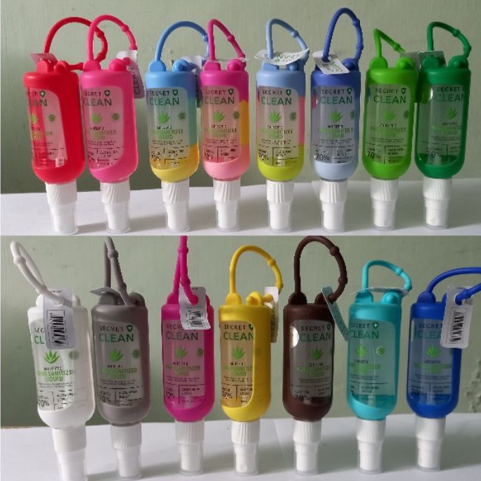 SECRET CLEAN HAND SANITIZER SPRAY 60ML (Free Silicon Case)