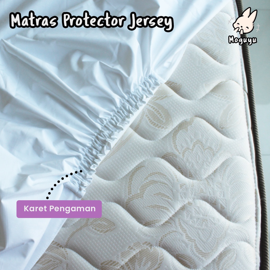 Matras Protector  - Waterproof / Anti Air - Jersey - Size 100 x 200