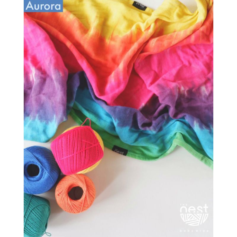 Woven Wrap The Nest Lembayung Senja & Aurora Vol. 2 Woven Wrap The Nest Honeycomb