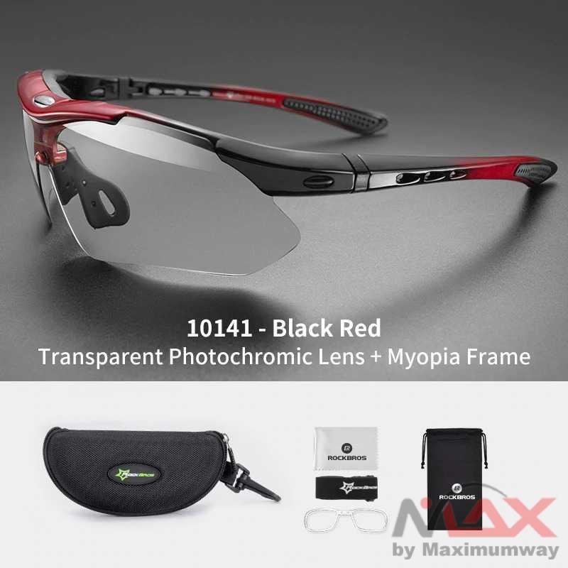 Kacamata Sepeda Lensa Photochromic premium exclusive Olahraga sunglas adventure pria dan wanita