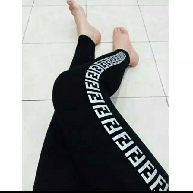 LEGGING IMPORT / LEGGING FF SILVER / LEGGING MURAH /LEGGING WANITA