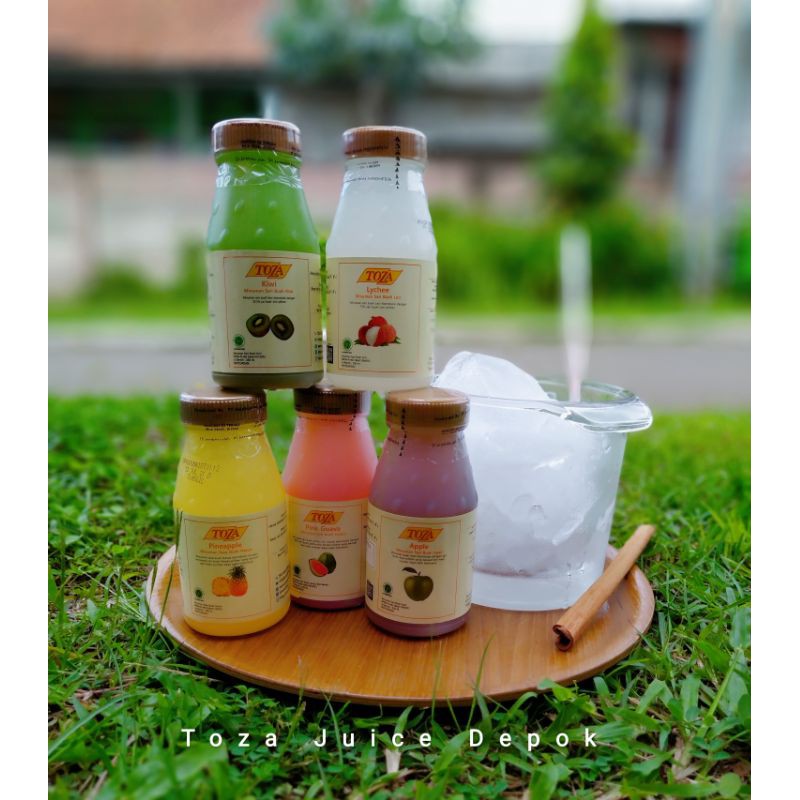 Toza 250ml juice by Po 1hari min pembelian 24botol/1 dus