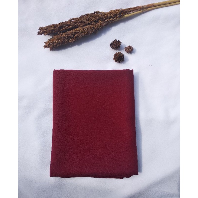 pashmina diamond ukuran 200x75 / pashmina diamond panjang jahit tepi-uk 200 marun