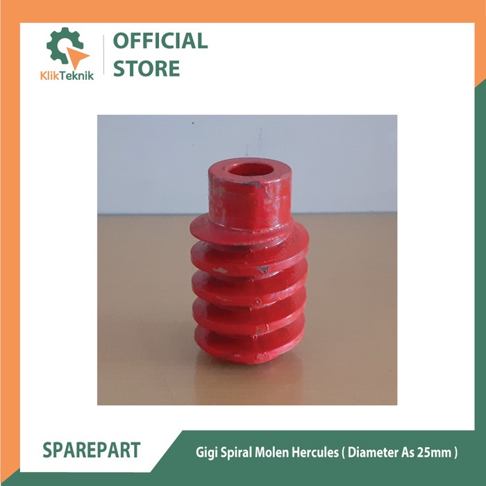 Gigi Spiral Molen Hercules asli