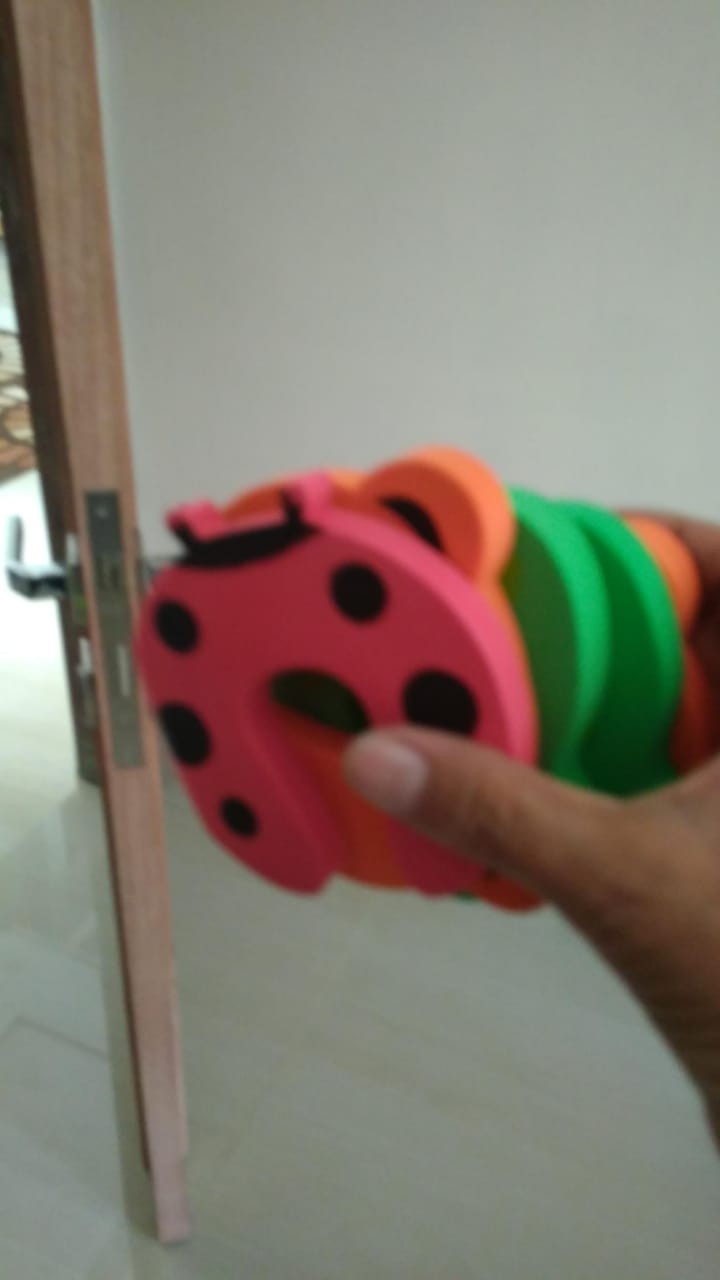 Door Stopper Baby Safety Kid - Penahan Pintu Karakter Lucu Motif Kartun Ganjal Pintu Ganjalan